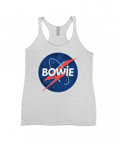 David Bowie Ladies' Tank Top | Bowie NASA Inspiration Shirt $13.03 Shirts