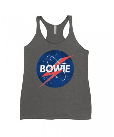 David Bowie Ladies' Tank Top | Bowie NASA Inspiration Shirt $13.03 Shirts