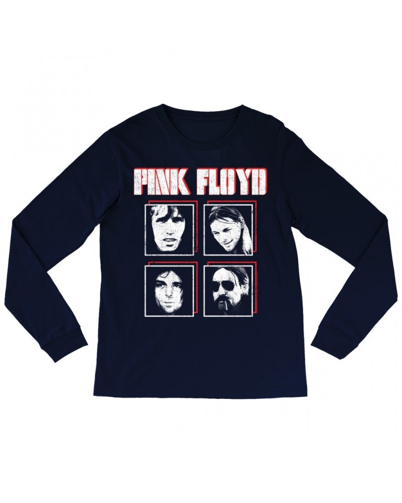 Pink Floyd Long Sleeve Shirt | Red Legends Shirt $14.68 Shirts