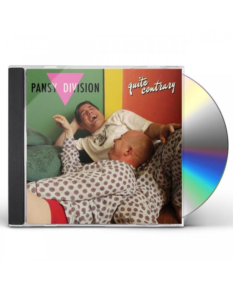 Pansy Division QUITE CONTRARY CD $5.40 CD