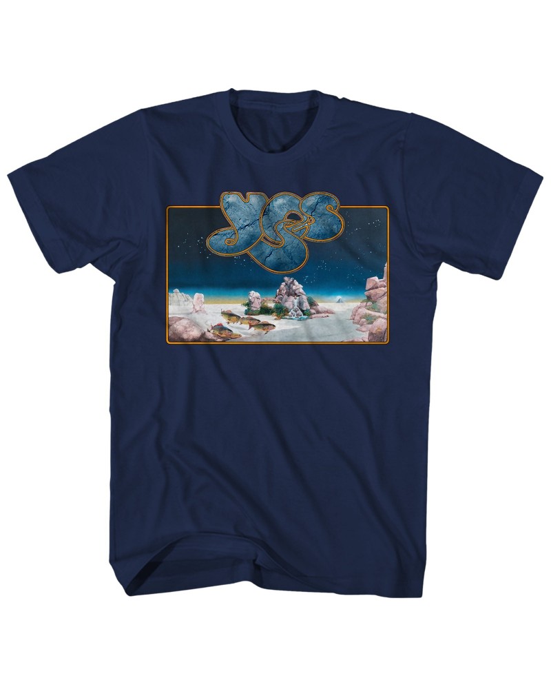 Yes T-Shirt | Tales from Topographic Oceans Album Art Cover Shirt $12.46 Shirts