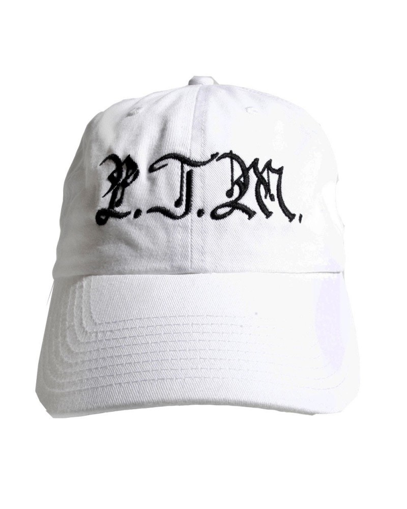 Portugal. The Man Script Initials Hat (White) $12.25 Hats