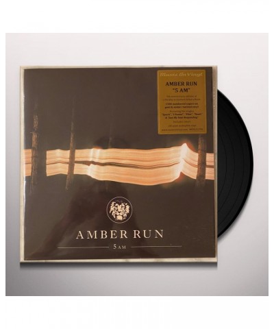 Amber Run 5AM (GOLD & AMBER SWIRLED) Vinyl Record $13.41 Vinyl