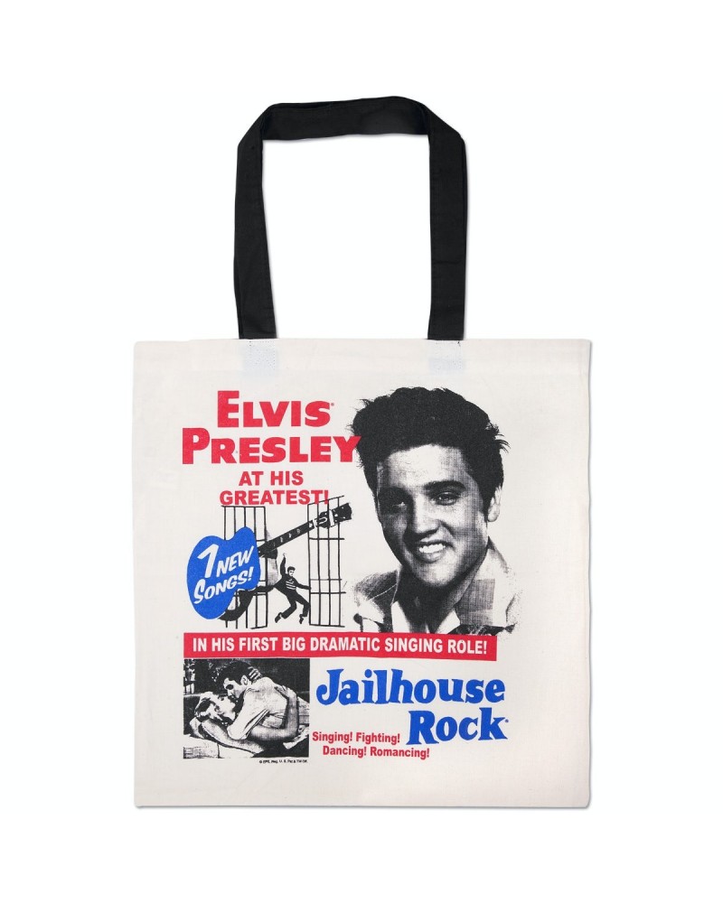 Elvis Presley Jailhouse Rock Movie Poster Tote Bag $3.76 Bags