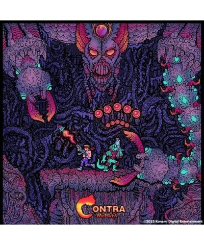 Konami Kukeiha Club CONTRA REBIRTH - Original Soundtrack Vinyl Record $15.00 Vinyl