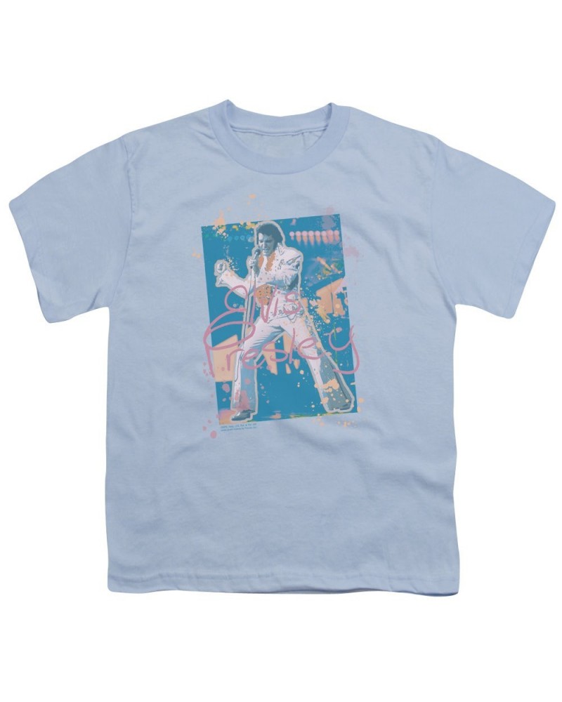 Elvis Presley Youth Tee | SPLATTER HAWAII Youth T Shirt $7.35 Kids