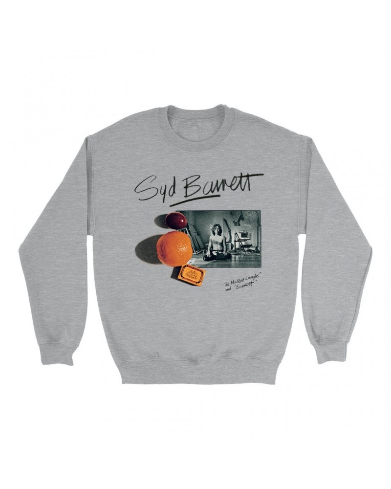 Syd Barrett Sweatshirt | The Madcap Laughs And Barrett Photo Sweatshirt $12.58 Sweatshirts