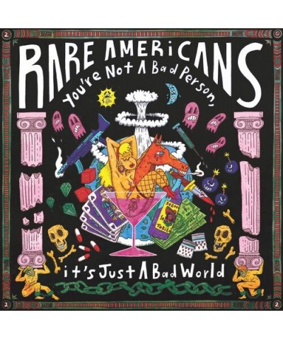 Rare Americans You're Not A Bad Person It's Just A Bad World Vinyl Record $6.29 Vinyl