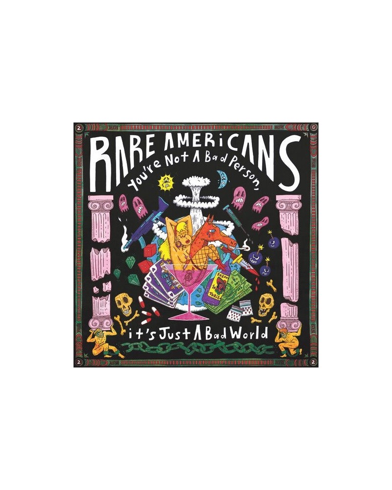 Rare Americans You're Not A Bad Person It's Just A Bad World Vinyl Record $6.29 Vinyl