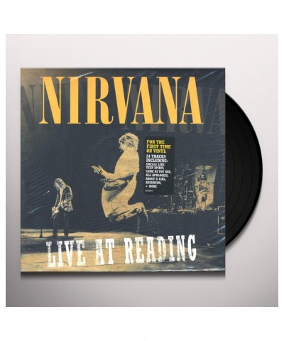 Nirvana LIVE AT READING Vinyl Record $17.80 Vinyl