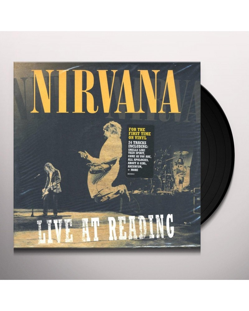 Nirvana LIVE AT READING Vinyl Record $17.80 Vinyl