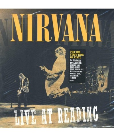 Nirvana LIVE AT READING Vinyl Record $17.80 Vinyl