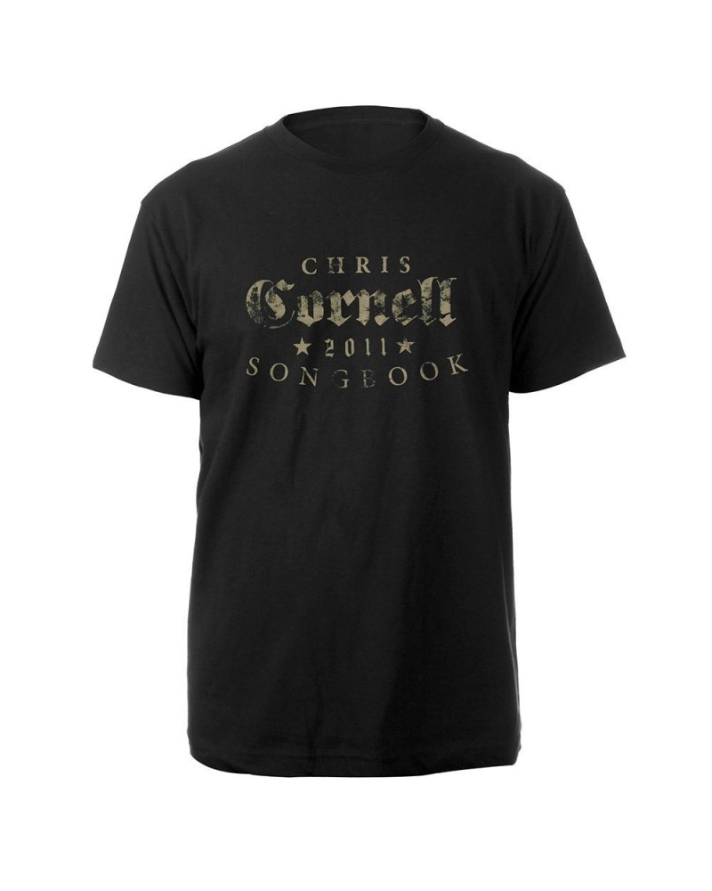 Chris Cornell Songbook Title T-shirt $6.28 Books