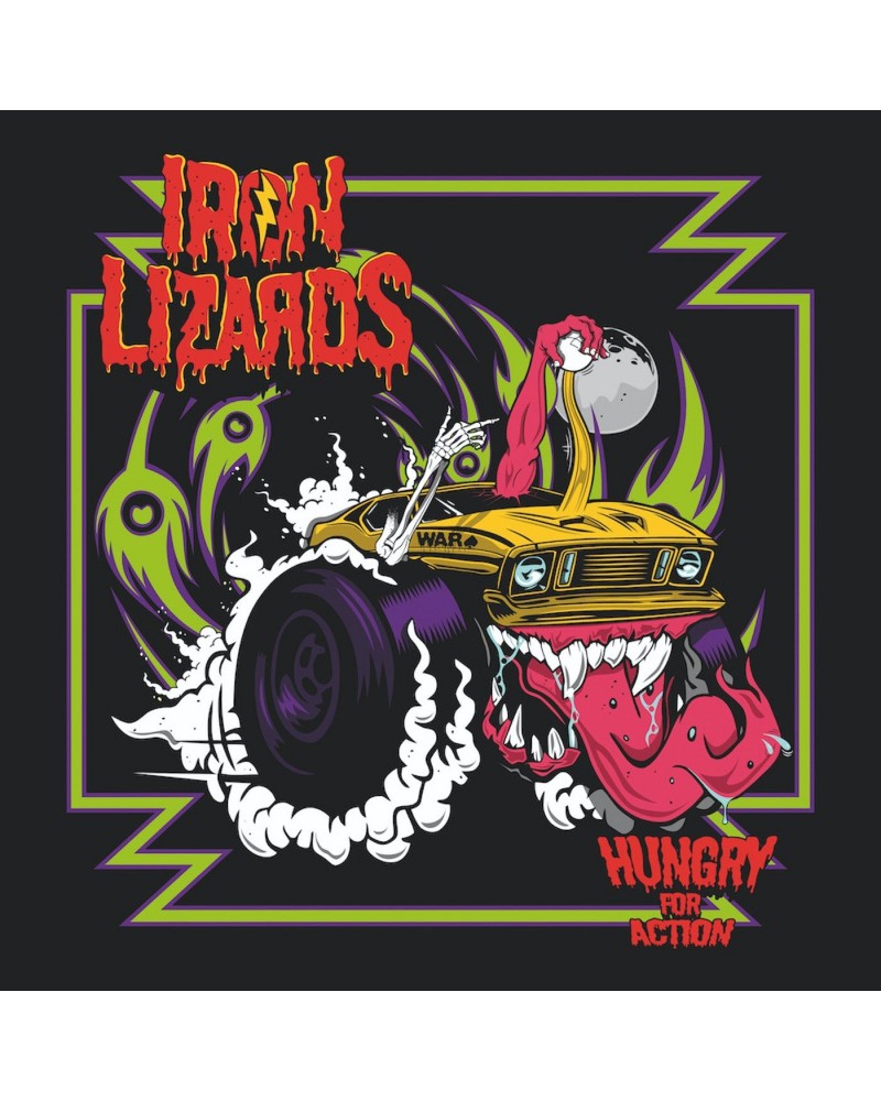 Iron Lizards Hungry For Action Vinyl Record $4.80 Vinyl