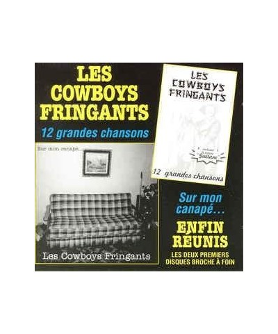 Les Cowboys Fringants ‎/ 12 Grandes Chansons + Sur Mon Canapé... - 2CD $6.16 CD