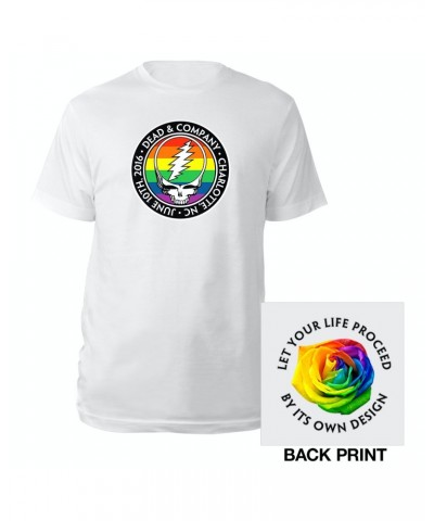 Dead & Company Rainbow Stealie Charlotte Event Tee for Chartiy $14.00 Shirts