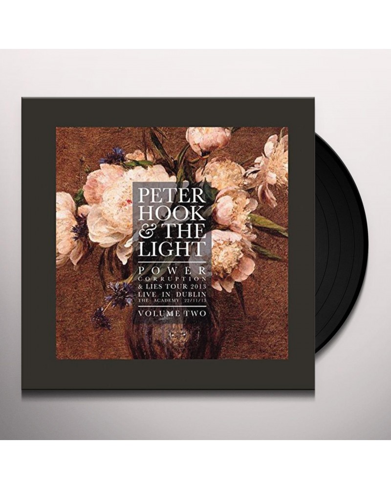 Peter Hook and The Light POWER CORRUPTION & LIES - LIVE IN DUBLIN 2 Vinyl Record $9.07 Vinyl