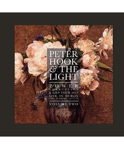 Peter Hook and The Light POWER CORRUPTION & LIES - LIVE IN DUBLIN 2 Vinyl Record $9.07 Vinyl