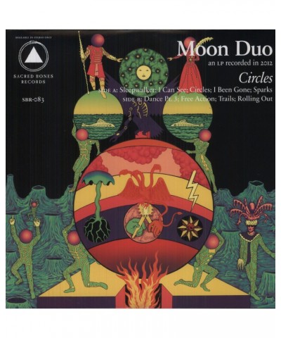 Moon Duo Circles Vinyl Record $7.35 Vinyl