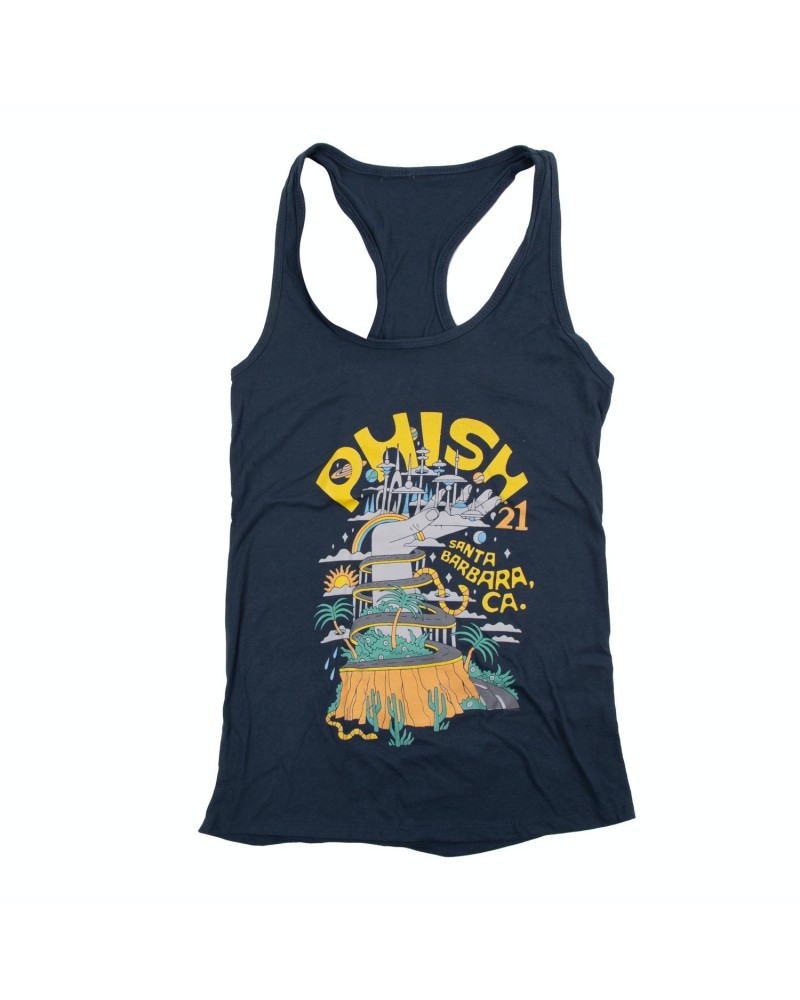 Phish Santa Barbara 2021 Women's Event Tank $12.25 Shirts