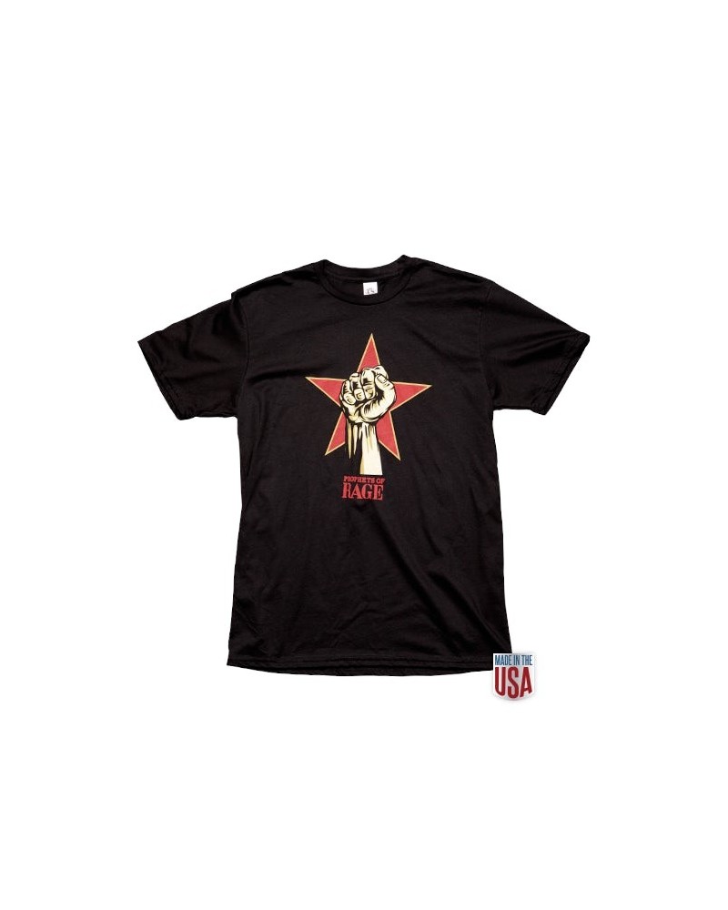 POR Prophets of Rage "2016 Power Fist/Itinerary" T-Shirt $6.40 Shirts