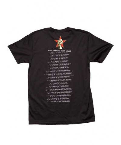 POR Prophets of Rage "2016 Power Fist/Itinerary" T-Shirt $6.40 Shirts