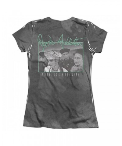 Jane's Addiction Junior's Shirt | NOTHINGS SHOCKING (FRONT/BACK PRINT) Junior's Tee $8.32 Shirts