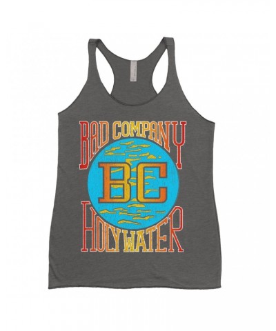 Bad Company Ladies' Tank Top | Retro Colorful Holy Water Distressed Shirt $12.74 Shirts