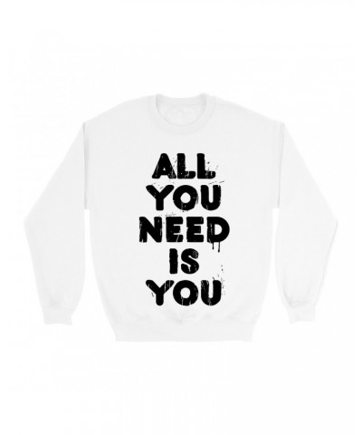 Aerosmith Sweatshirt | All You Need Is You Worn By Steven Tyler Sweatshirt $11.88 Sweatshirts