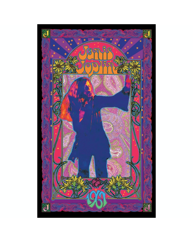 Janis Joplin Poster 3.4"x5.5" Sticker $0.68 Decor