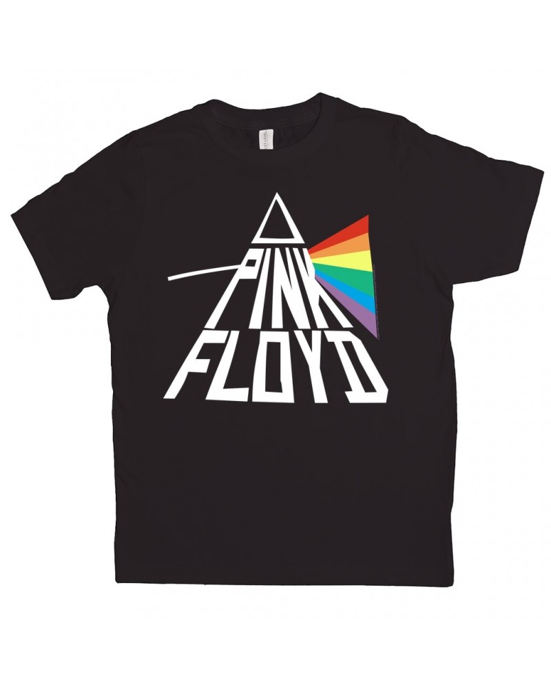 Pink Floyd Kids T-Shirt | Dark Side Of The Moon Modern Prism Kids Shirt $7.11 Kids