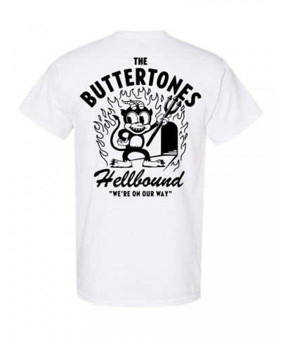 The Buttertones HELLBOUND TEE WHITE $8.20 Shirts