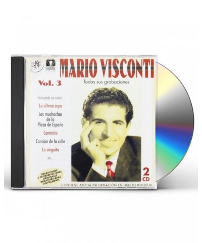 Mario Visconti TODAS SUS GRABCIONES VOL 3 CD $7.20 CD