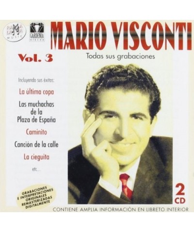 Mario Visconti TODAS SUS GRABCIONES VOL 3 CD $7.20 CD