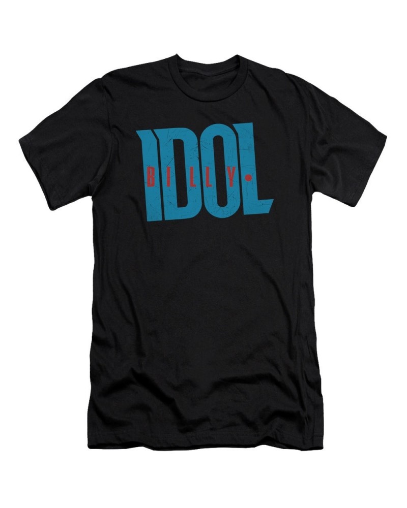 Billy Idol Slim-Fit Shirt | LOGO Slim-Fit Tee $8.20 Shirts