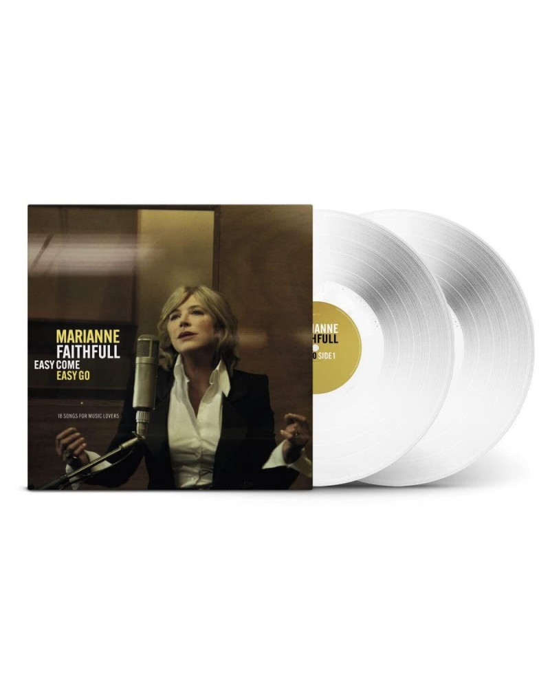 Marianne Faithfull Easy Come Easy Go (White/2LP) Vinyl Record $8.64 Vinyl