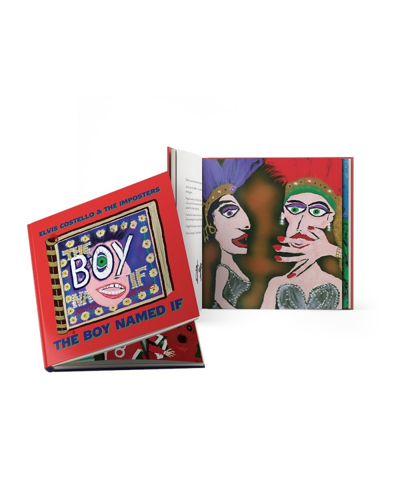 Elvis Costello & The Imposters - The Boy Named If (Hardback Book + CD) - Signed $12.39 CD