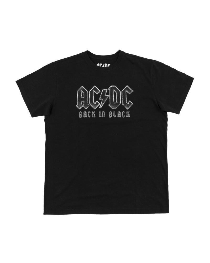 AC/DC Back in Black Logo T-Shirt $8.75 Shirts