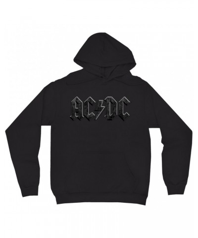 AC/DC Hoodie | Crocodile Texture Logo Hoodie $13.98 Sweatshirts