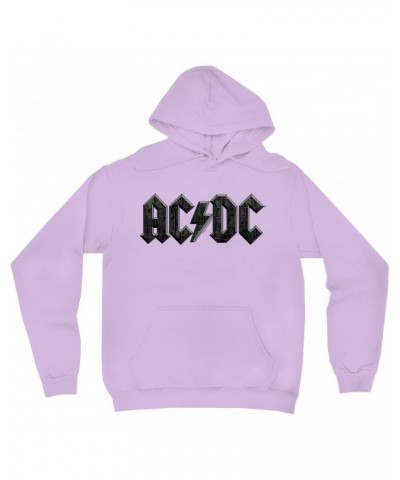 AC/DC Hoodie | Crocodile Texture Logo Hoodie $13.98 Sweatshirts