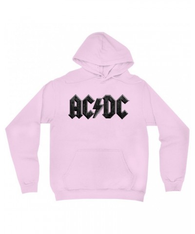 AC/DC Hoodie | Crocodile Texture Logo Hoodie $13.98 Sweatshirts