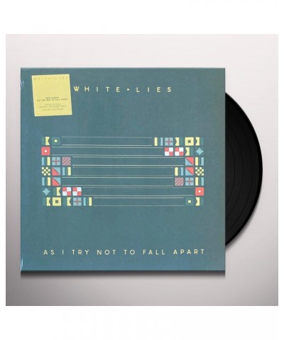 White Lies As I Try Not To Fall Apart Vinyl Record $12.72 Vinyl