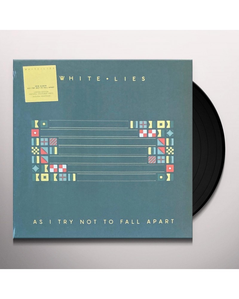 White Lies As I Try Not To Fall Apart Vinyl Record $12.72 Vinyl