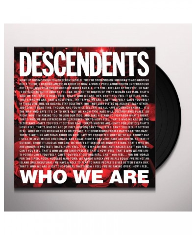 Descendents Who We Are Vinyl Record $4.89 Vinyl