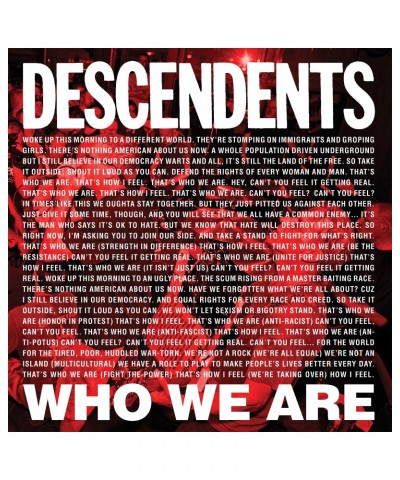 Descendents Who We Are Vinyl Record $4.89 Vinyl