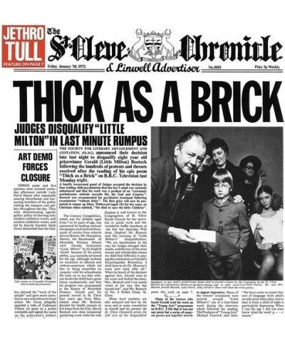 Jethro Tull THICK AS A BRICK (40TH ANNIVERSARY EDITION) CD $9.94 CD