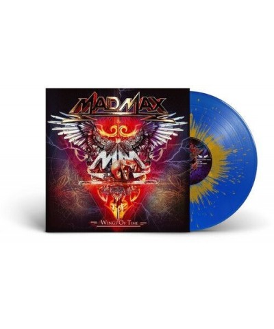 Mad Max WINGS OF TIME - BLUE/GOLD Vinyl Record $10.60 Vinyl