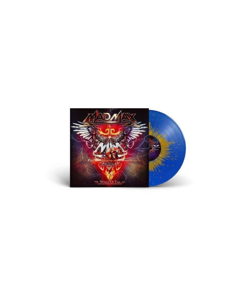 Mad Max WINGS OF TIME - BLUE/GOLD Vinyl Record $10.60 Vinyl