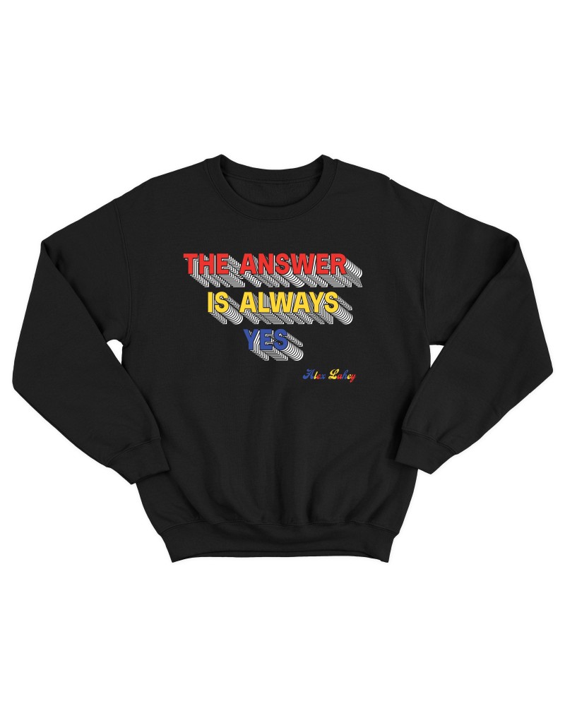 Alex Lahey The Answer Is Always Yes Crewneck $12.40 Sweatshirts