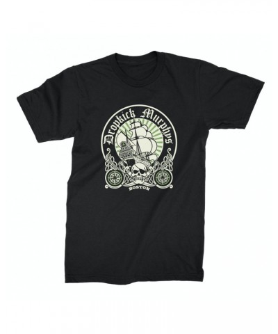 Dropkick Murphys Boston Ship Circle Tee (Black) $8.73 Shirts